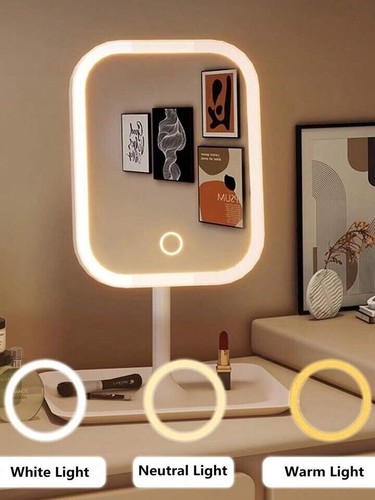 Led makeup mirror - mirror, light