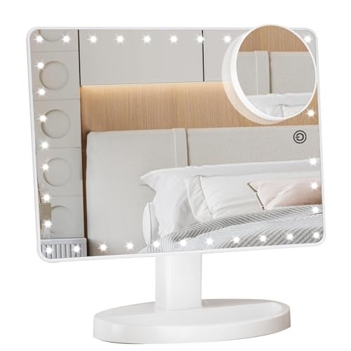 Large lighted vanity makeup - large,