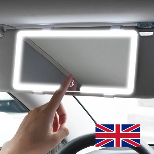 Led car sun - visor, cosmetic