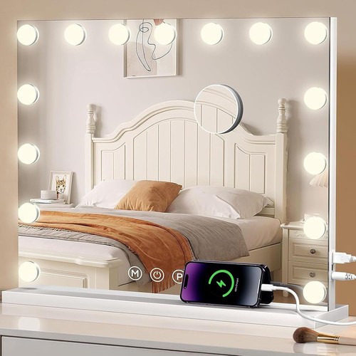 Hollywood large makeup mirror - large,